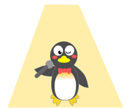 Vibrant Penguin sticker #5169607