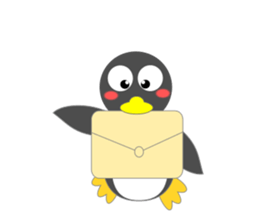 Vibrant Penguin sticker #5169608