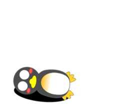 Vibrant Penguin sticker #5169609