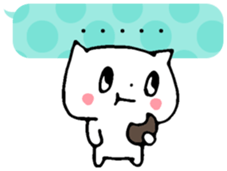 Fukidashi cat sticker #5169642