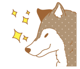 wolf&rabbit sticker #5170791