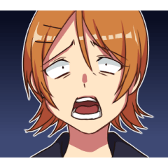 female high-school students stickers