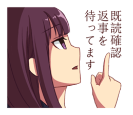 female high-school students stickers sticker #5171212