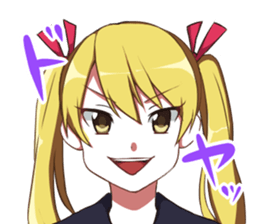 female high-school students stickers sticker #5171221