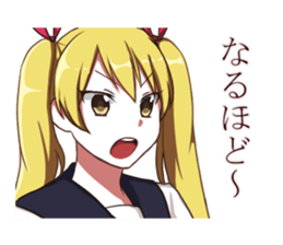 female high-school students stickers sticker #5171223