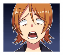 female high-school students stickers sticker #5171228