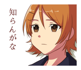 female high-school students stickers sticker #5171230