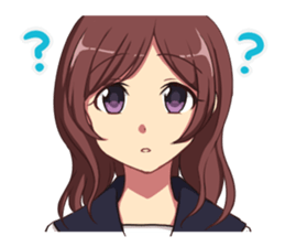 female high-school students stickers sticker #5171237