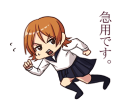 female high-school students stickers sticker #5171248