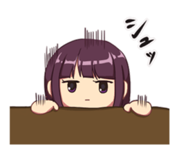 female high-school students stickers sticker #5171249