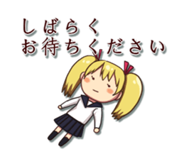 female high-school students stickers sticker #5171250