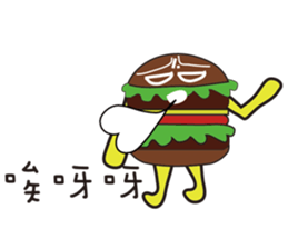 Mr. Hamburger sticker #5171336