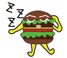 Mr. Hamburger sticker #5171341