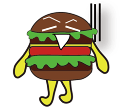 Mr. Hamburger sticker #5171350