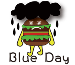 Mr. Hamburger sticker #5171359