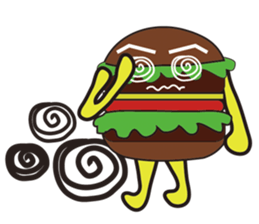 Mr. Hamburger sticker #5171363