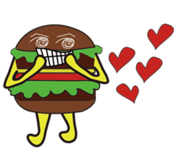 Mr. Hamburger sticker #5171371