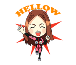 Too beautiful Racer NANAMI sticker #5171440