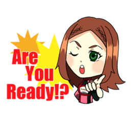 Too beautiful Racer NANAMI sticker #5171444