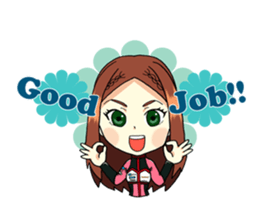 Too beautiful Racer NANAMI sticker #5171447