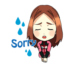 Too beautiful Racer NANAMI sticker #5171449