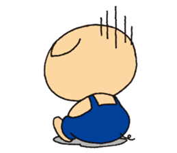 Manpaku official Character "Pou" sticker #5171662