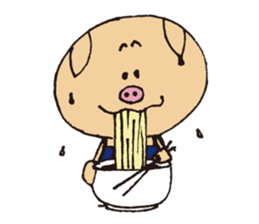 Manpaku official Character "Pou" sticker #5171676