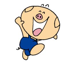 Manpaku official Character "Pou" sticker #5171689