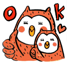 oh my gosh! Mama Owl sticker #5171873