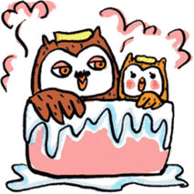 oh my gosh! Mama Owl sticker #5171887