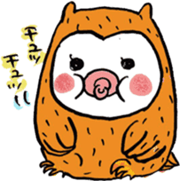 oh my gosh! Mama Owl sticker #5171890