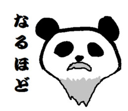 Pretty bearded animals sticker #5172071