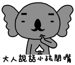 poker bear sticker #5172344