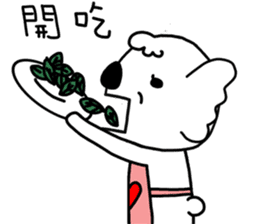 poker bear sticker #5172351