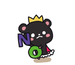 Black bear sticker sticker #5172730