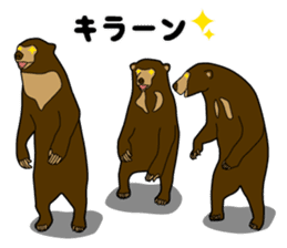 KumaGoro of Sun bear sticker #5172795