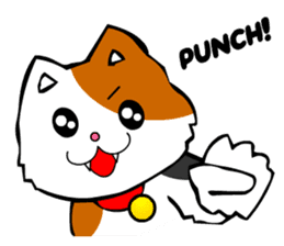 Mike the Tri-Color Cat sticker #5173288