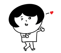 miss Monica sticker #5173442