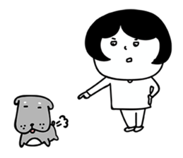 miss Monica sticker #5173450