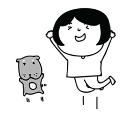 miss Monica sticker #5173451