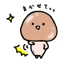 pretty mushroom sticker sticker #5173859