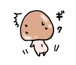 pretty mushroom sticker sticker #5173860