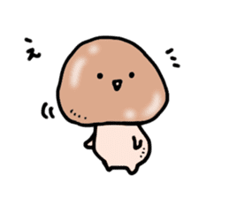 pretty mushroom sticker sticker #5173862