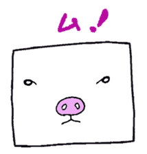 Animal face variety. sticker #5175012