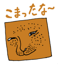 Animal face variety. sticker #5175029