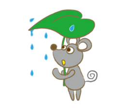 Mouse diary sticker #5175357