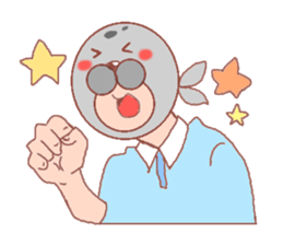 Mask seal sticker #5175612