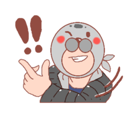 Mask seal sticker #5175626