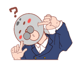 Mask seal sticker #5175627