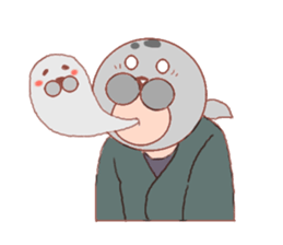 Mask seal sticker #5175633